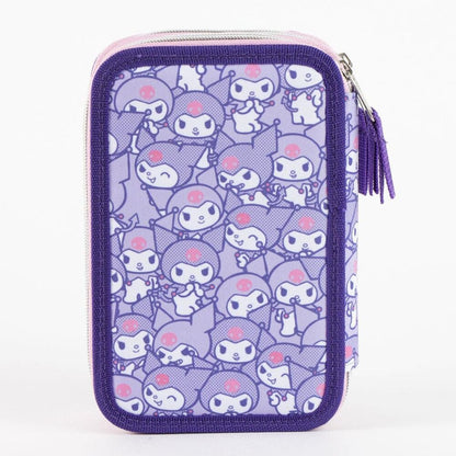 Plumier Kuromi Hello Kitty triple CERDÁ