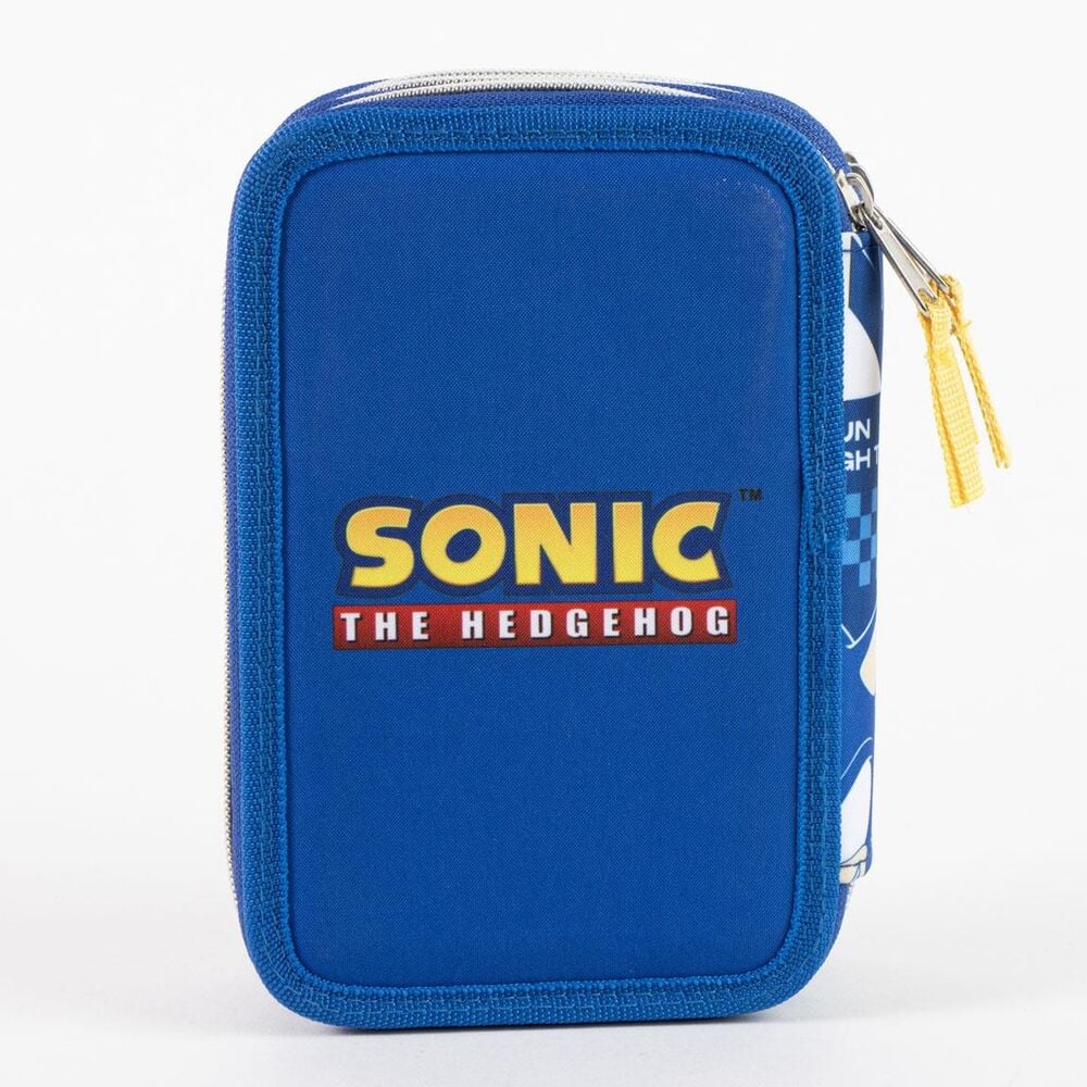 Plumier Sonic the Hedgehog triple CERDÁ