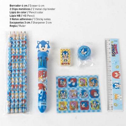 Set papeleria Sonic the Hedgehog CERDÁ