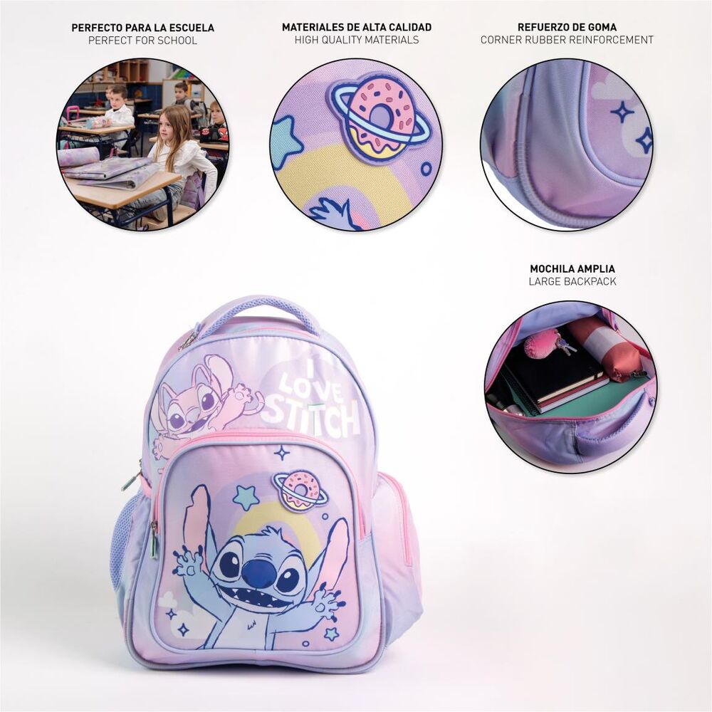 Mochila Stitch Disney 42cm CERDÁ