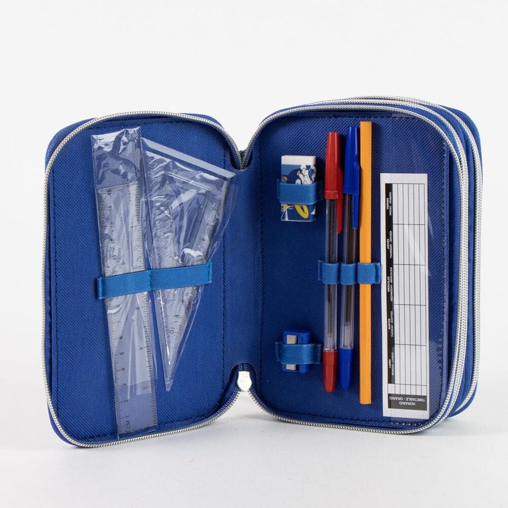 Plumier Sonic the Hedgehog triple CERDÁ