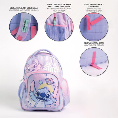 Mochila Stitch Disney 42cm CERDÁ