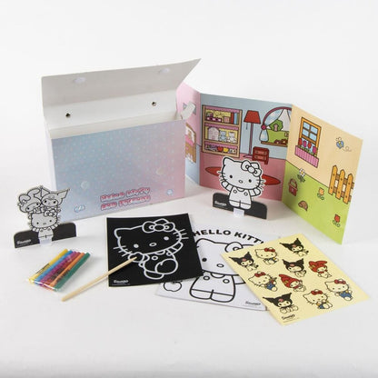 Bolso set coloreable Hello Kitty and Friends CERDÁ