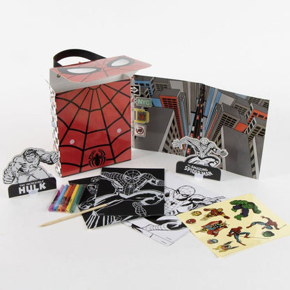 Mochila set coloreable Spiderman Marvel CERDÁ