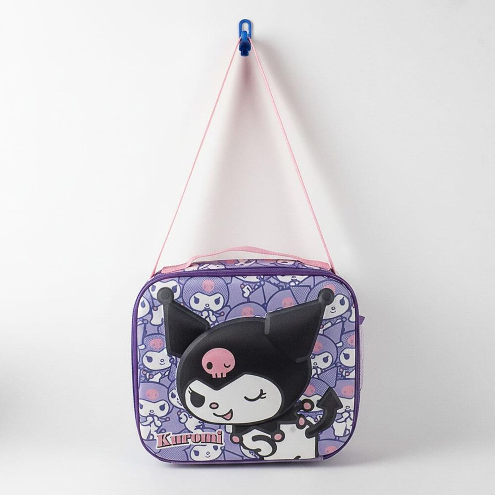 Bolsa portameriendas 3D Kuromi Hello Kitty CERDÁ