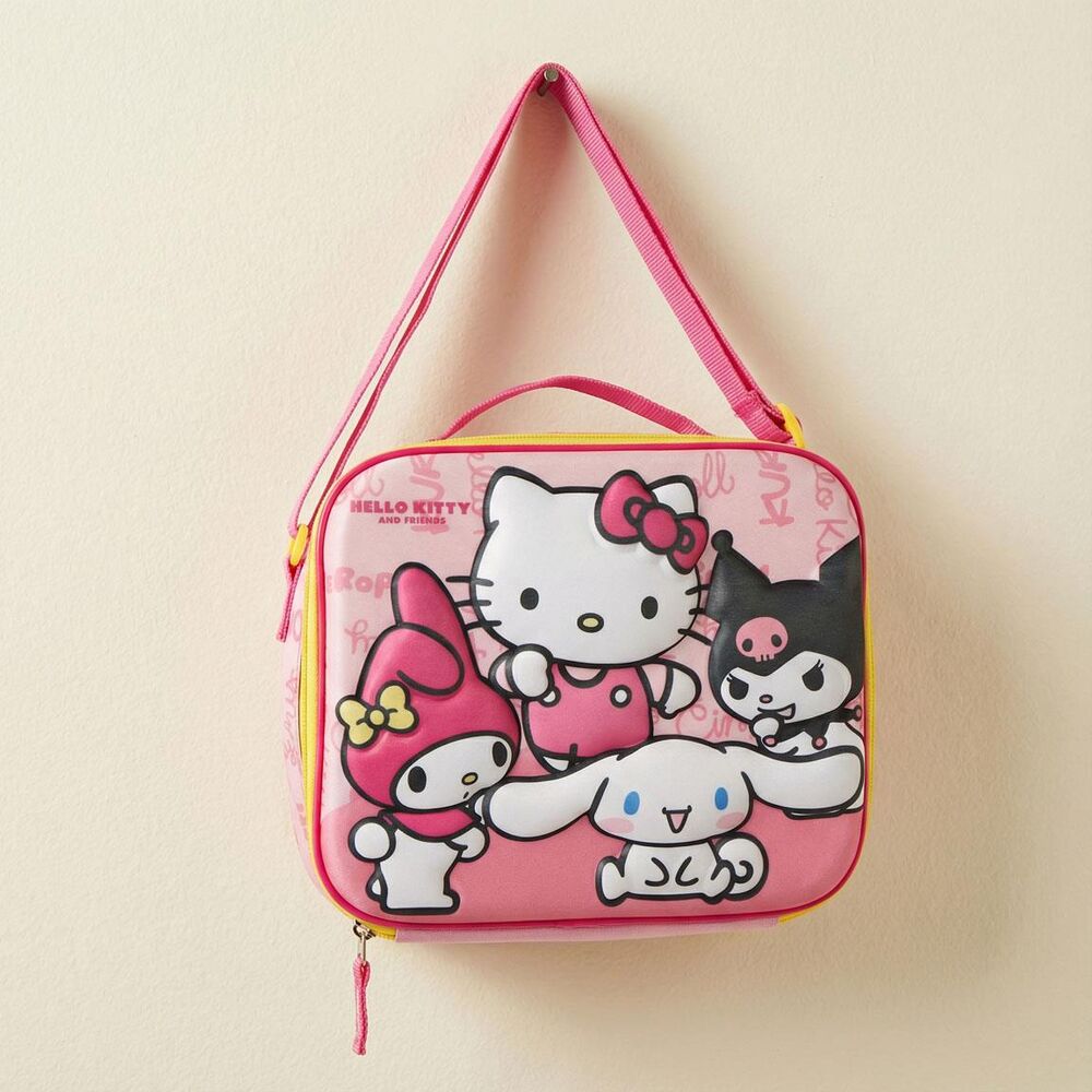 Bolsa portameriendas 3D Hello Kitty and Friends CERDÁ