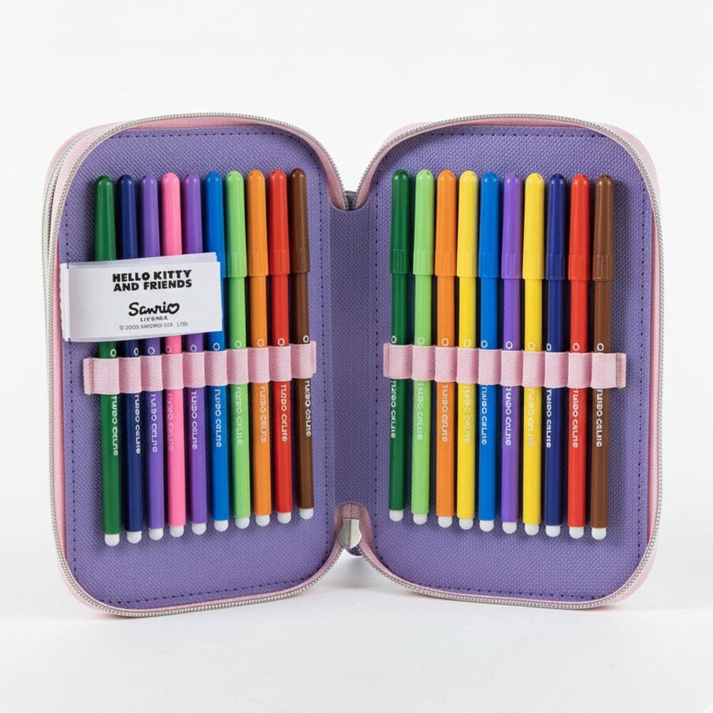Plumier Kuromi Hello Kitty triple CERDÁ