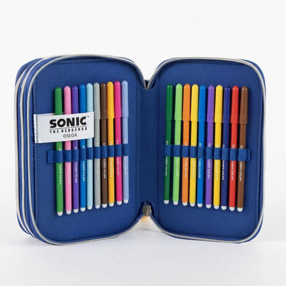 Plumier Sonic the Hedgehog triple CERDÁ