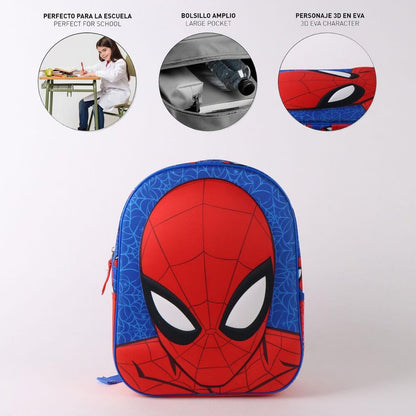 Mochila 3D Spiderman Marvel 30cm CERDÁ