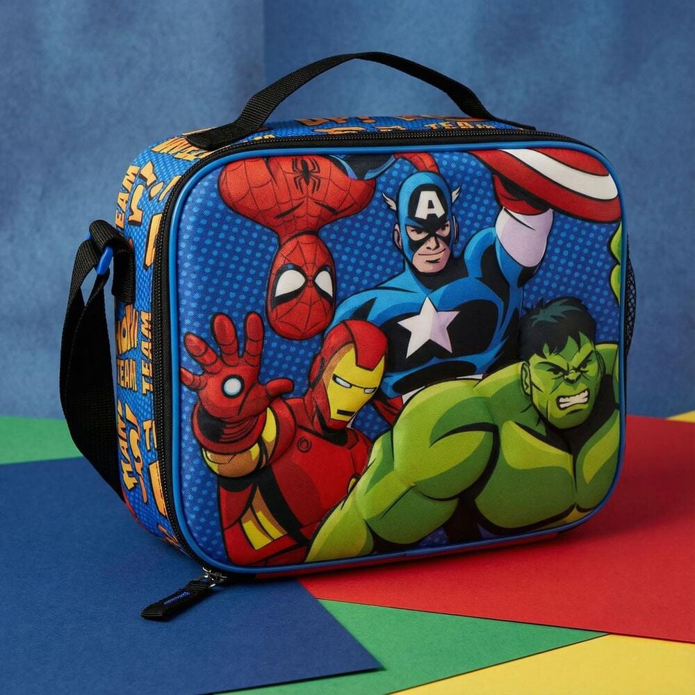 Bolsa portameriendas 3D Vengadores Avengers Marvel CERDÁ