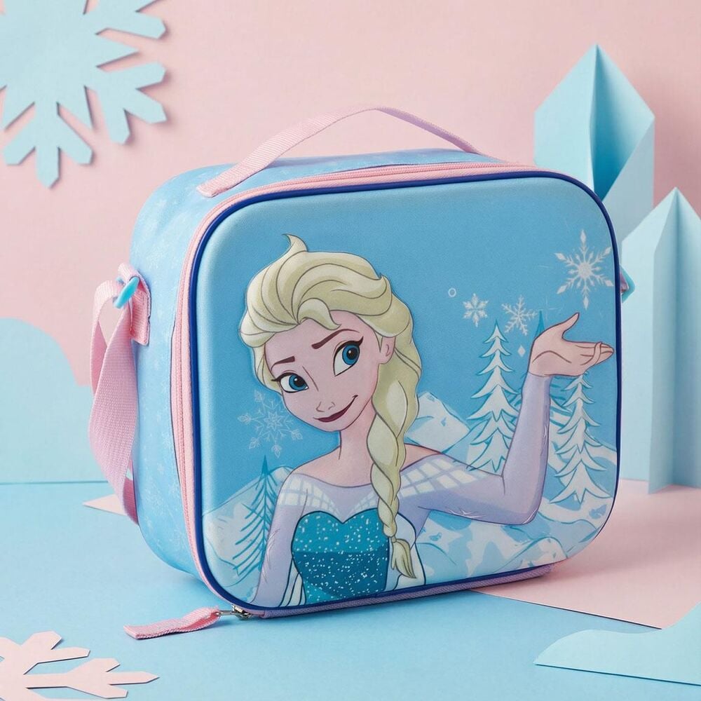 Bolsa portameriendas 3D Elsa Frozen Disney CERDÁ