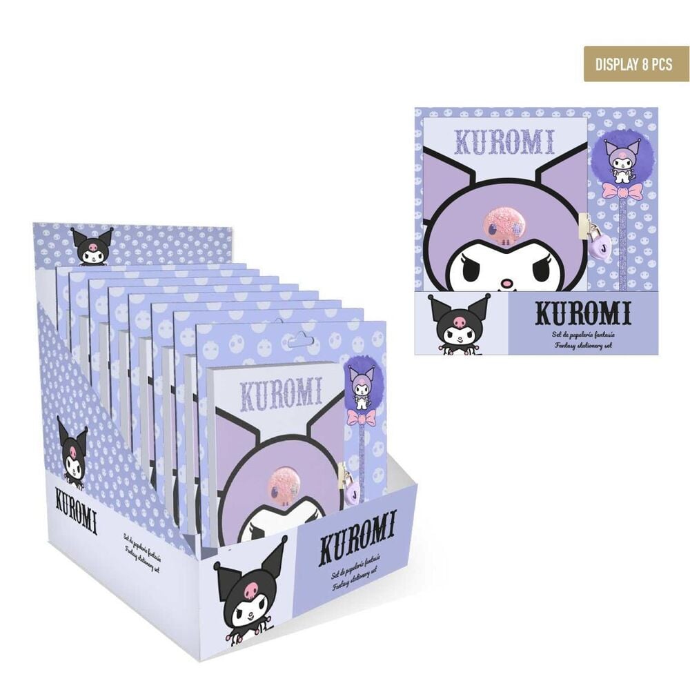 Diario + boligrafo Kuromi Hello Kitty CERDÁ