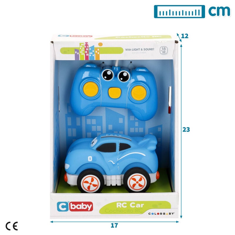 Coche Radio Control luces y sonidos C BABY