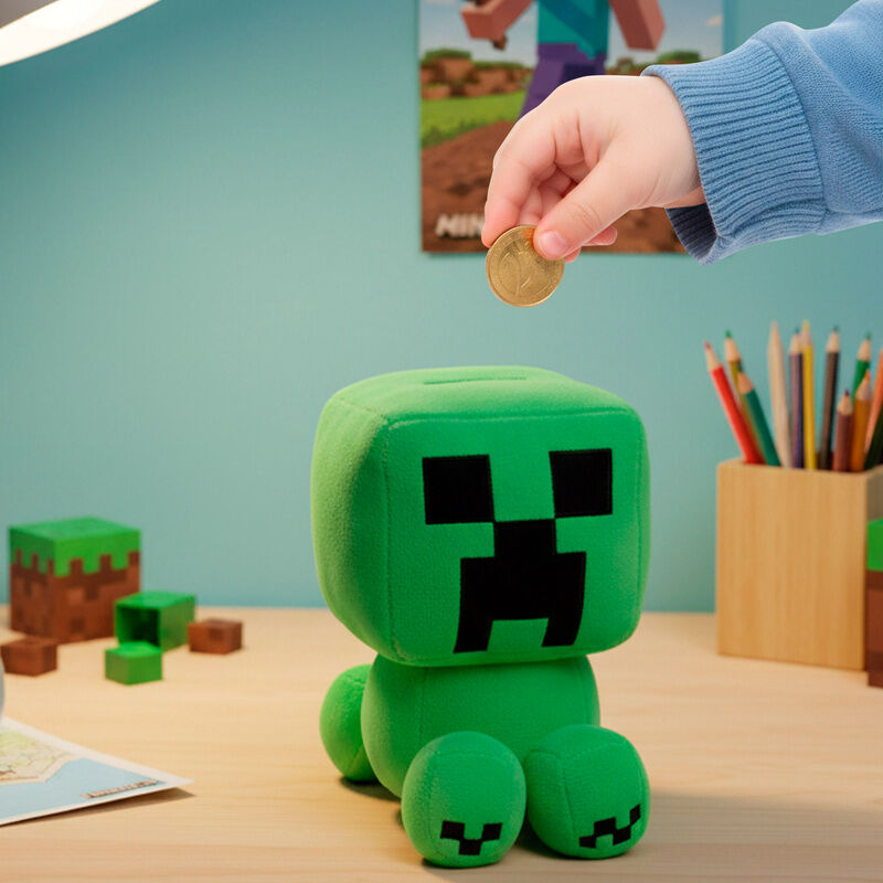 Hucha peluche Minecraft 20cm MOJANG STUDIOS