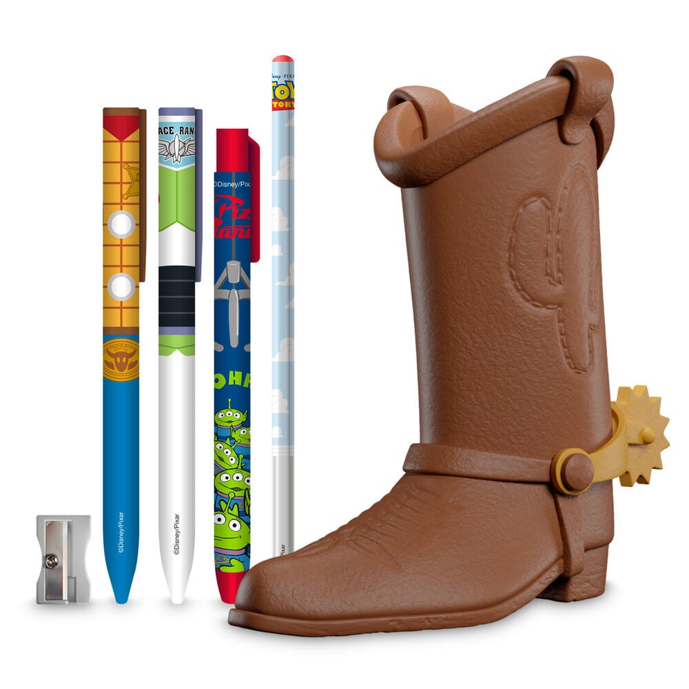 Set escritura + bote lapiceros Bota Woody Toy Story Disney Pixar ERIK