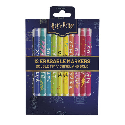 Set 12 rotuladores borrables Hechizos Harry Potter ERIK
