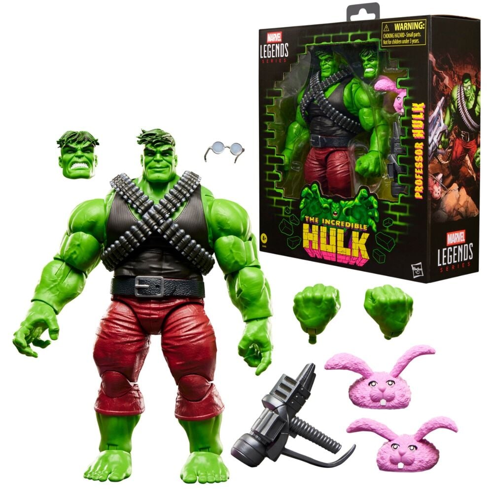 Figura Professor Hulk The Incredible Hulk Marvel 15cm HASBRO