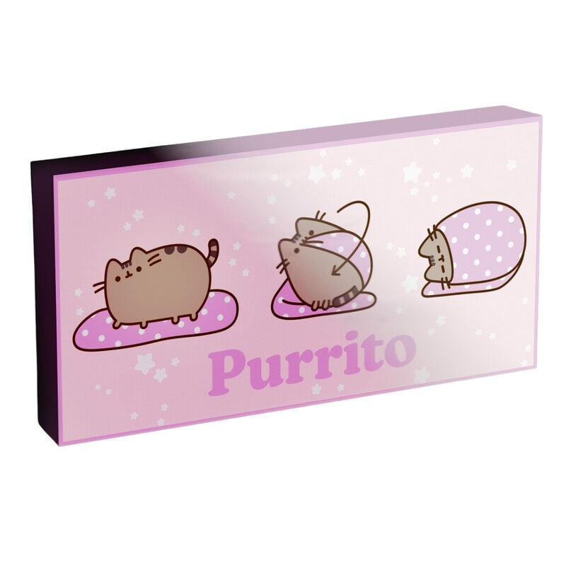 Lienzo con Luz Pusheen PYRAMID