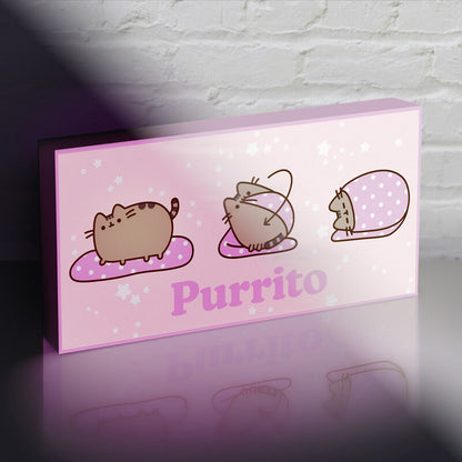 Lienzo con Luz Pusheen PYRAMID