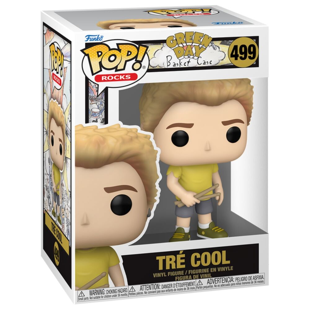 Figura POP Green Day Tre Cool Basket Case FUNKO