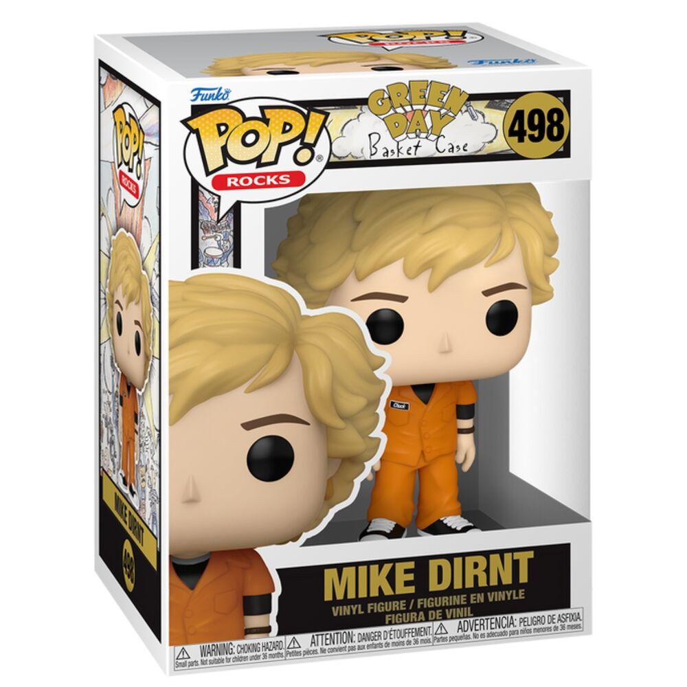 Figura POP Green Day Mike Dirnt Basket Case FUNKO