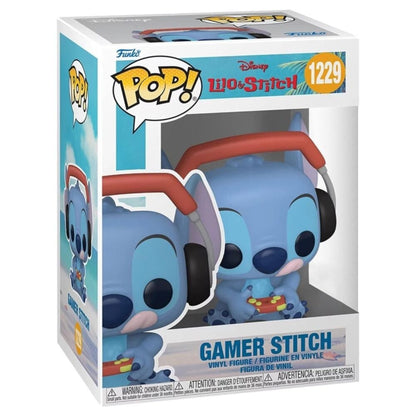 Figura POP Disney Stitch Gamer Stitch Exclusive FUNKO