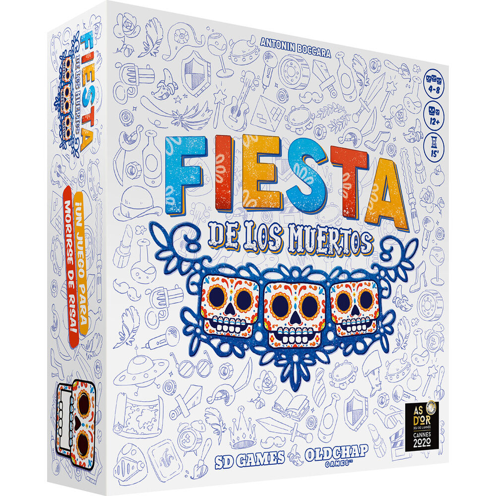 Juego mesa Fiesta de los Muertos español SD GAMES