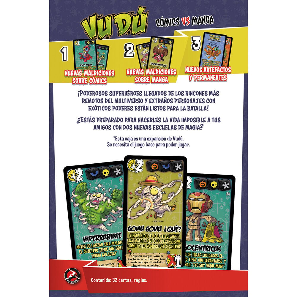Expansion Vudu Comics vs Manga español SD GAMES