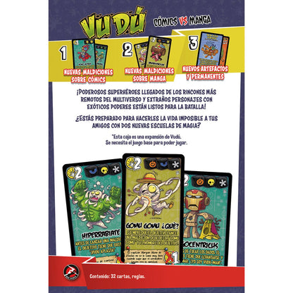 Expansion Vudu Comics vs Manga español SD GAMES