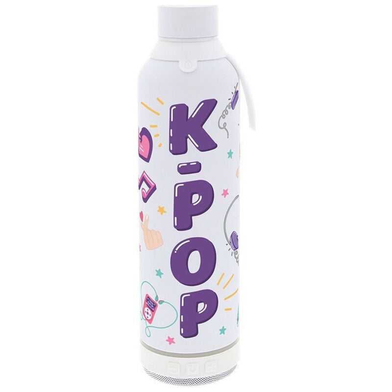 Botella termica con altavoz Ice KPop 600ml LOVELY STORY