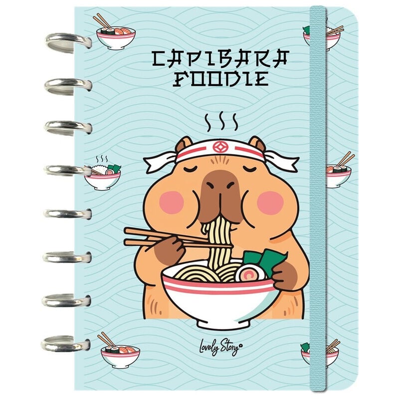 Cuaderno A5 Foodie Capibara LOVELY STORY