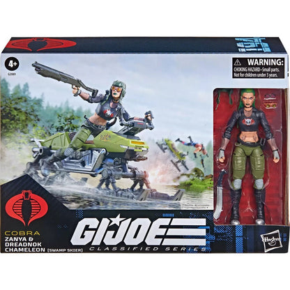 Figura Zanya and Dreadnok Chameleon Classified Series Cobra G.I. Joe 15cm HASBRO