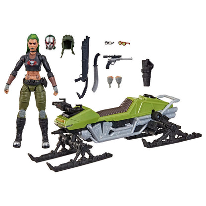 Figura Zanya and Dreadnok Chameleon Classified Series Cobra G.I. Joe 15cm HASBRO