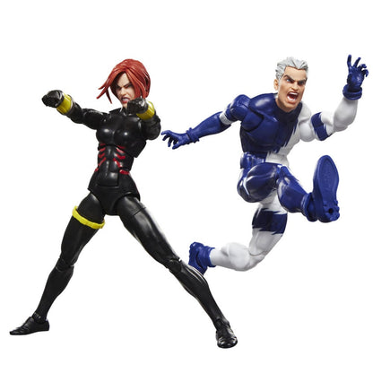 Set 2 Figuras Marvel Black Widow y Quicksilver Los vengadores Avengers Marvel 15cm HASBRO