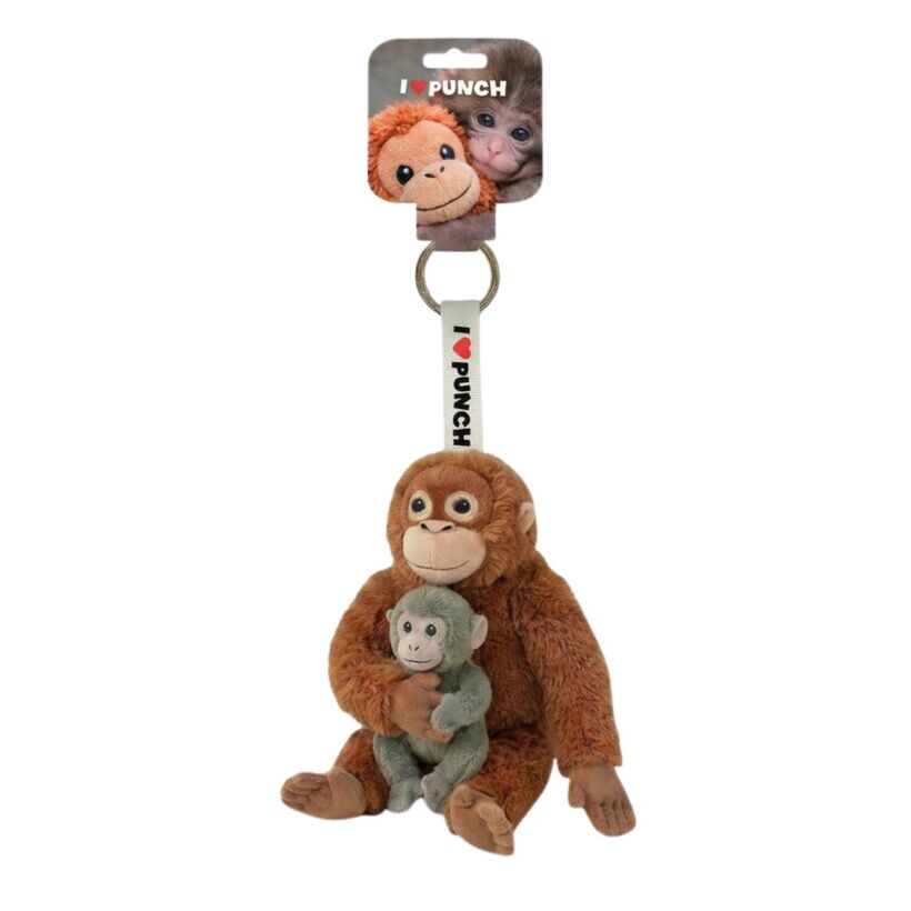 Llavero Peluche mono Punch 15cm TOYS REVOLUTION