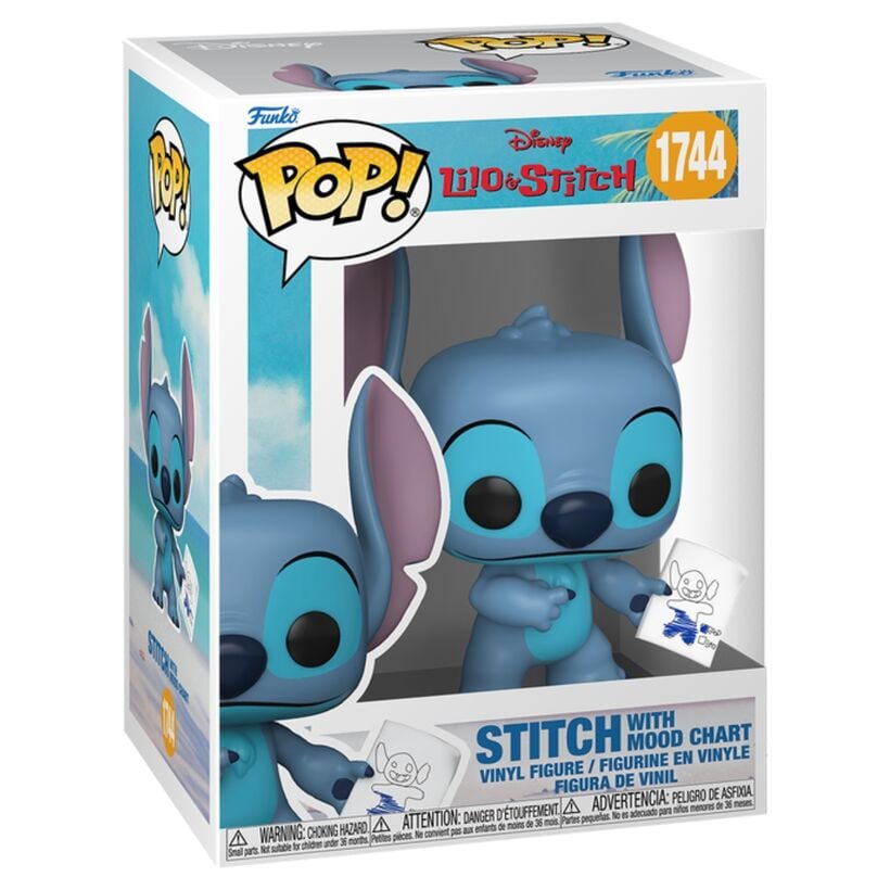 Figura POP Disney Lilo & Stitch - Stitch with Mood Chart FUNKO