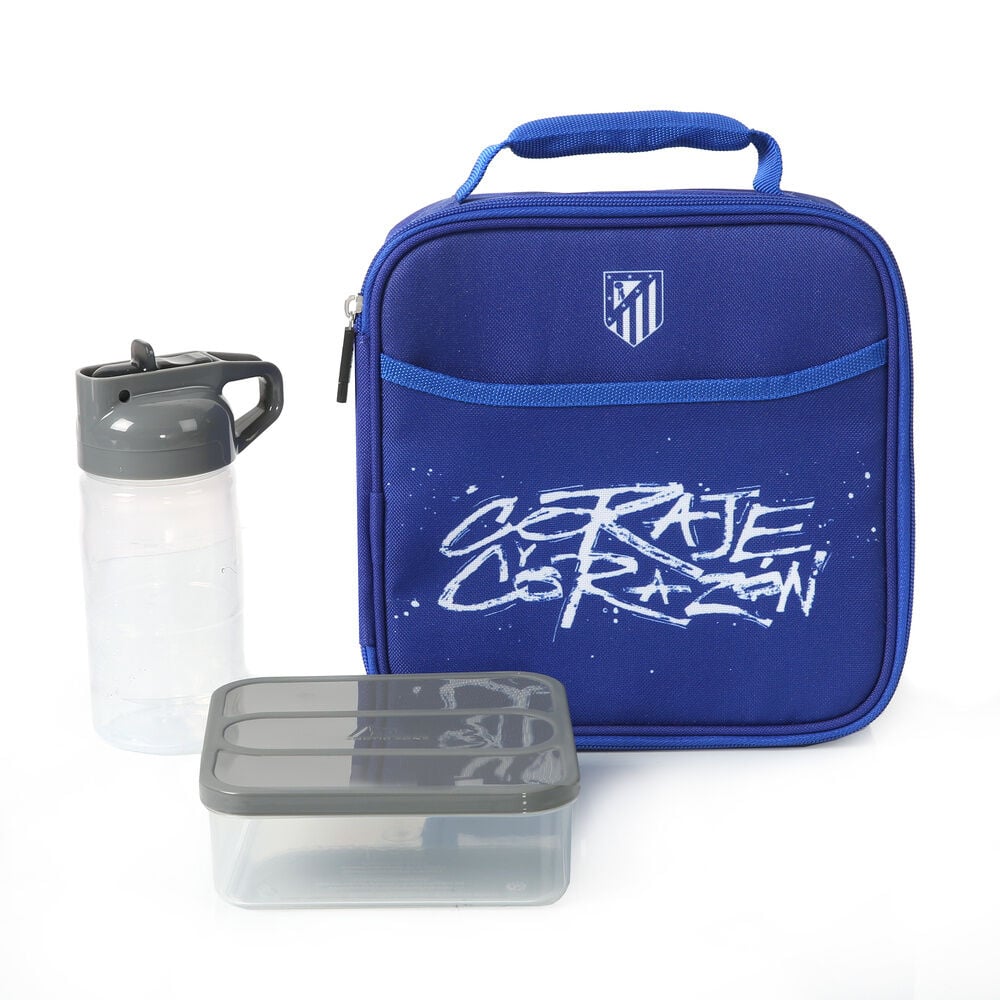 Bolsa porta alimentos termica + botella + tupper Atletico de Madrid ATLETICO DE MADRID