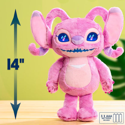 Peluche interactivo Angel Stitch Disney JUST PLAY