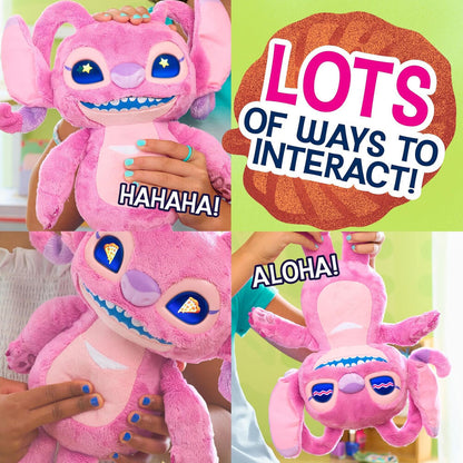 Peluche interactivo Angel Stitch Disney JUST PLAY