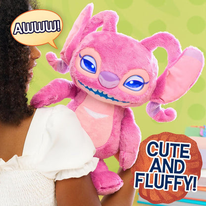 Peluche interactivo Angel Stitch Disney JUST PLAY