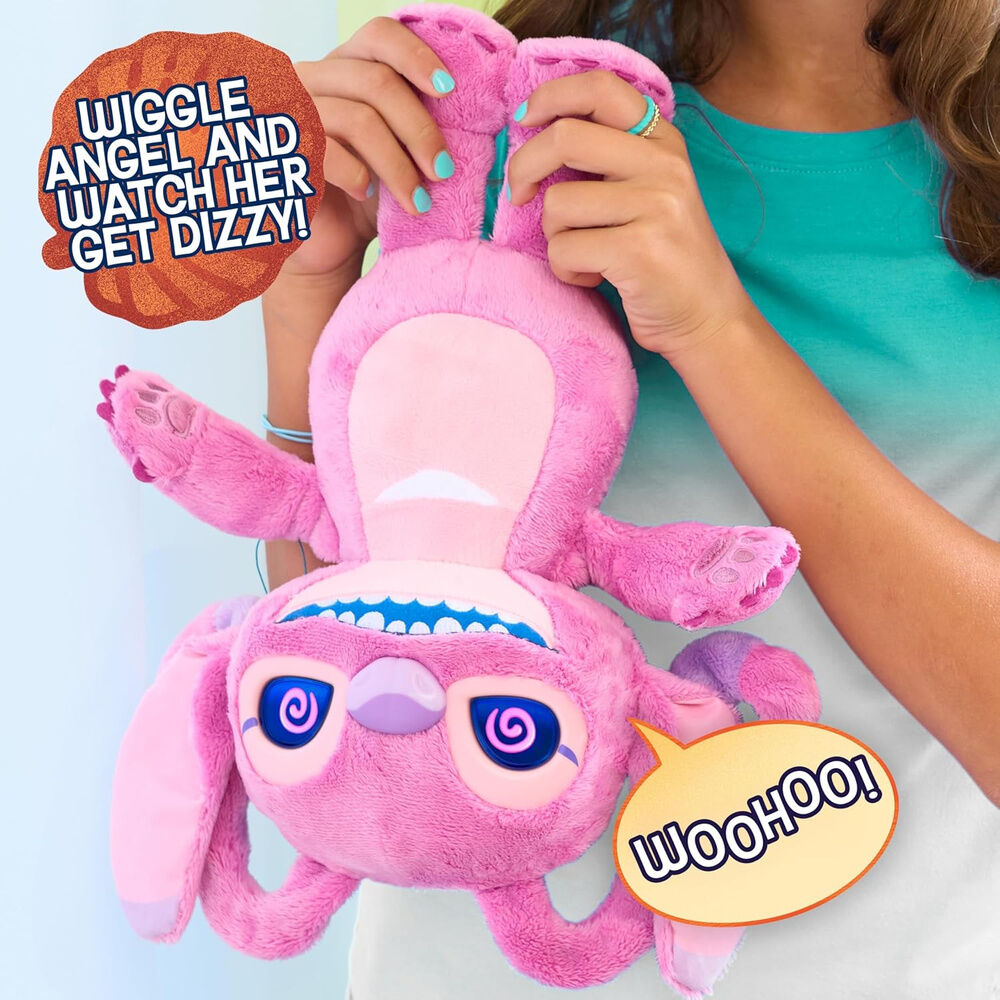 Peluche interactivo Angel Stitch Disney JUST PLAY