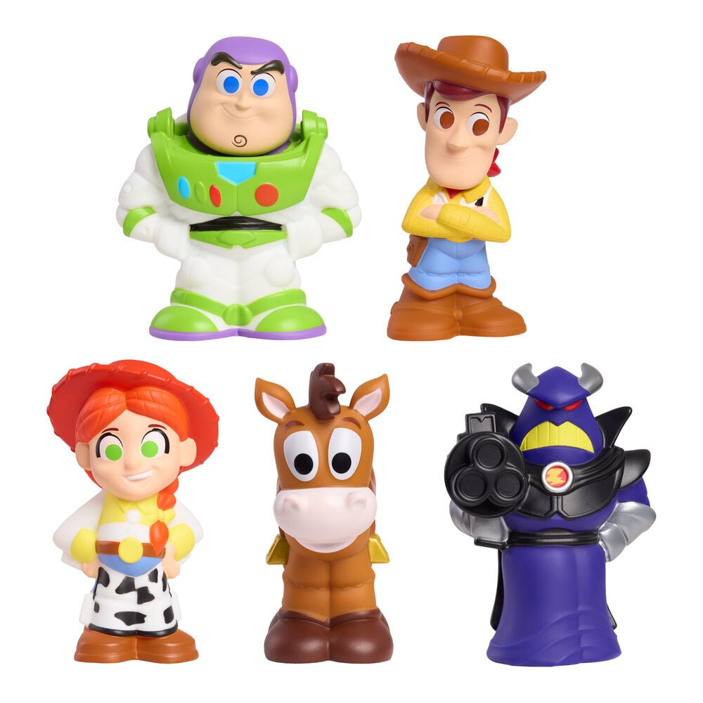 Set 5 figuras baño Toy Story Disney Pixar JUST PLAY