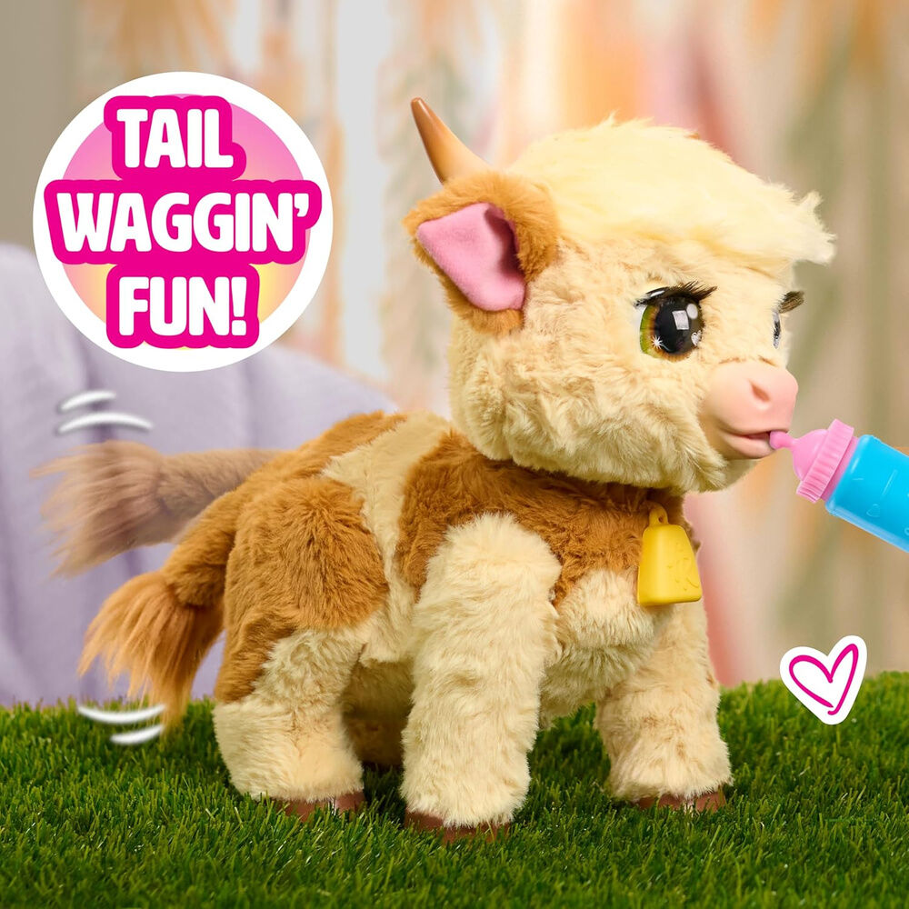 Peluche interactivo Vaca Maggie FurReal JUST PLAY