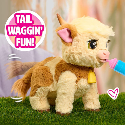 Peluche interactivo Vaca Maggie FurReal JUST PLAY