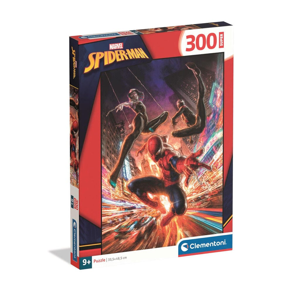 Puzzle super Spiderman Marvel 300pzs CLEMENTONI