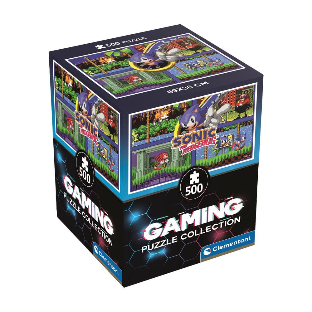 Puzzle Sonic The Hedgehog 500pzs CLEMENTONI