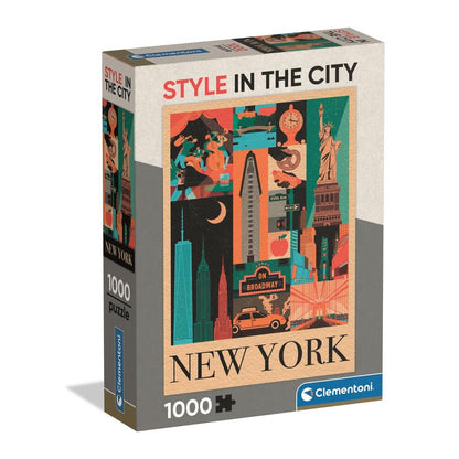 Puzzle Style In The City New York 1000pzs CLEMENTONI