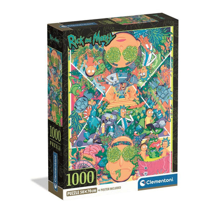 Puzzle Rick and Morty 2 1000pzs CLEMENTONI