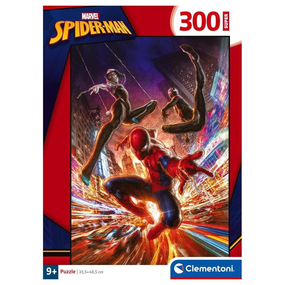 Puzzle super Spiderman Marvel 300pzs CLEMENTONI
