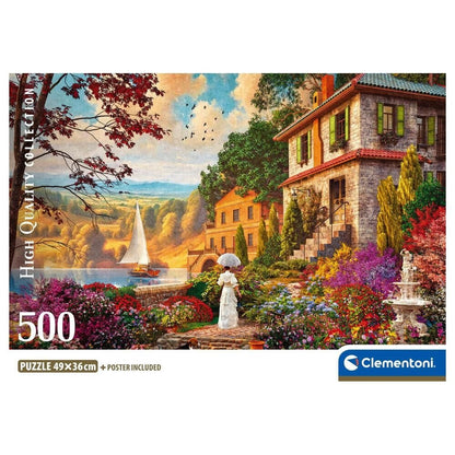 Puzzle Victorian Promenade 500pzs CLEMENTONI